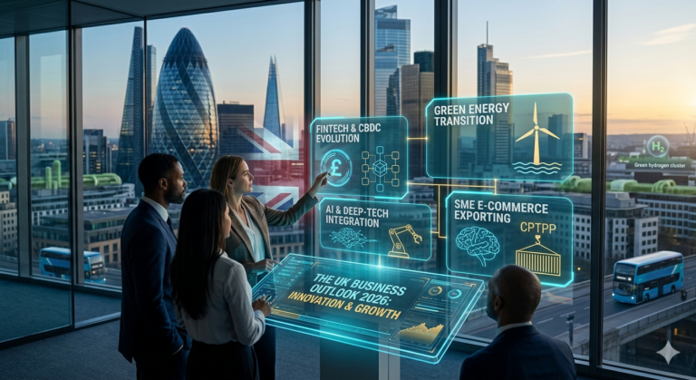 The 2026 UK Business Outlook: Innovation, Sustainability, and the Digital Frontier