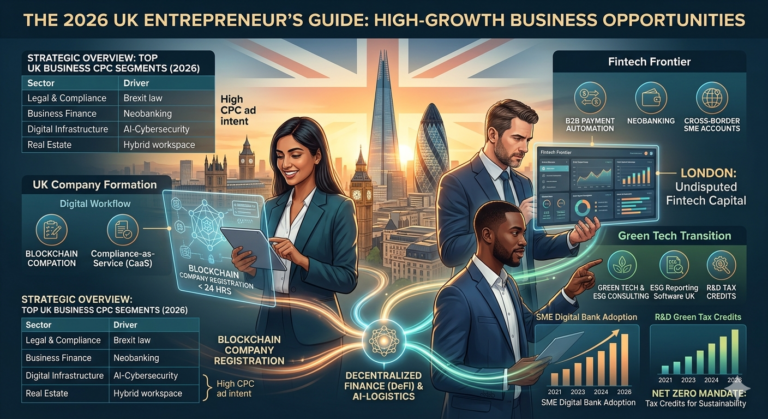 The 2026 Entrepreneur’s Guide: High-Growth Business Opportunities in the UK