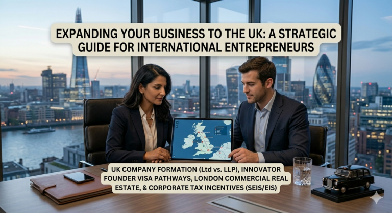 Expanding Your Business to the UK: A Strategic Guide for International Entrepreneurs